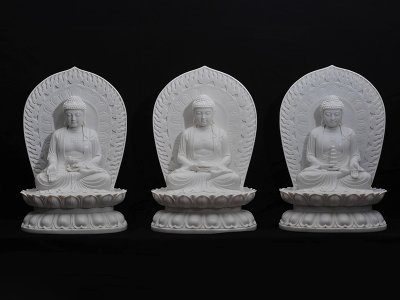 汉白玉菩萨造型人物雕塑